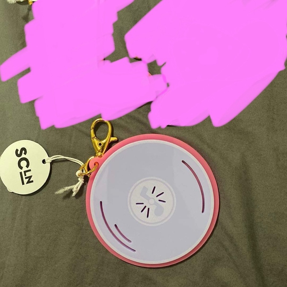 Stoney Clover Lane Nashville Exclusive Record Keychain / Bag Charm